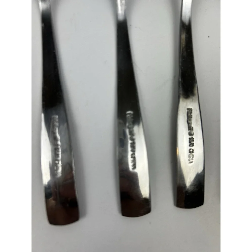 Pfaltzgraff 18/0 Flatware Lot Of 5 Stainless Steel Spoons